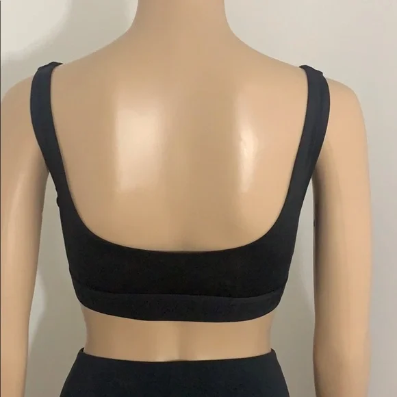 New Victoria’s Secret Pink Ultimate Sport Bra Black XS - Picture 3 of 12